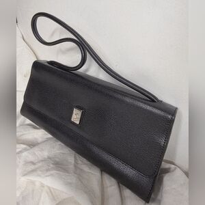 Vintage Furla Sleek Black Y2K handbag